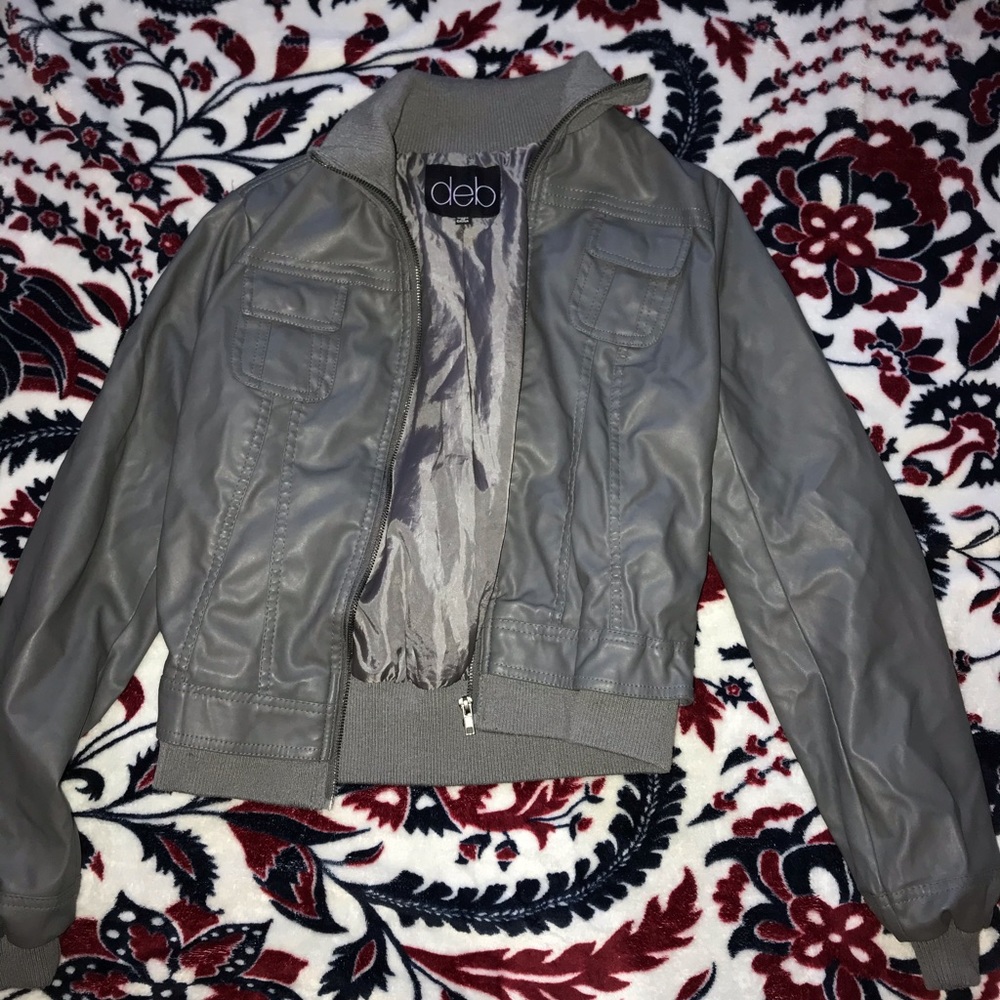 Leather jacket